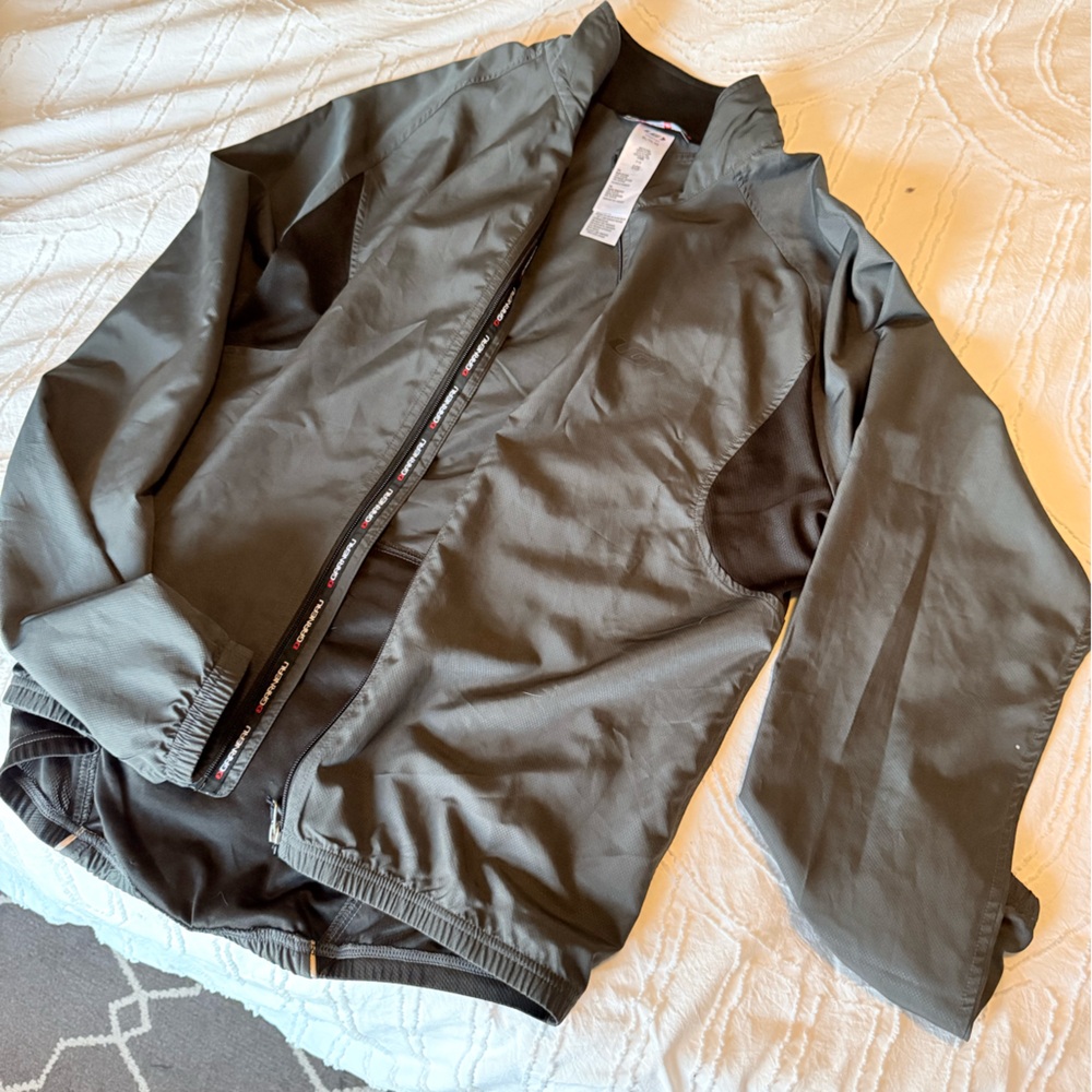 Men's Gray Windbreaker Jacket